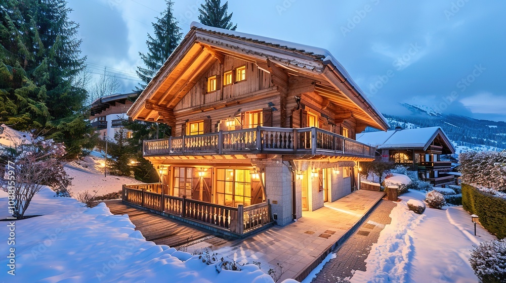 Wooden_chalet_in_the_alps_on_a_cold_winter Wooden_chalet_in_the_alps_on_a_cold_winter