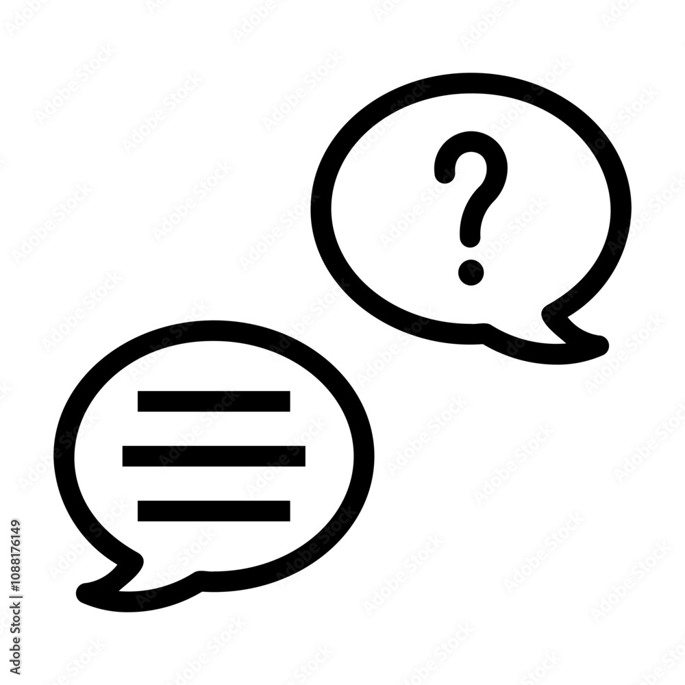 question Line Icon
