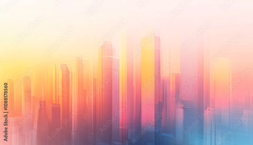 Fototapeta premium Minimalist background for creative design