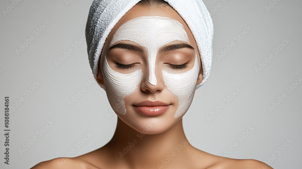 close up portrait of young woman, white, smooth, advertising concept for cosmetics, spa, beauty clinic close up portrait of young woman, white, smooth, advertising concept for cosmetics, spa, beauty clinic