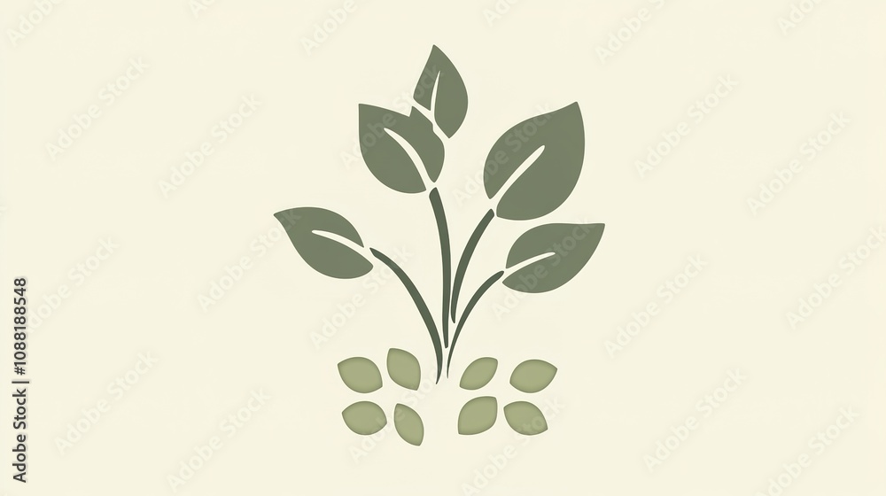 A clean and simple icon of seeds, designed to symbolize growth, nature, and the beginning of life. The image features stylized seeds in a minimalist form, perfect for representing gardening, agricultu A clean and simple icon of seeds, designed to symbolize growth, nature, and the beginning of life. The image features stylized seeds in a minimalist form, perfect for representing gardening, agricultu