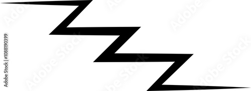 Line stripes elements, spiral, curve, wavy