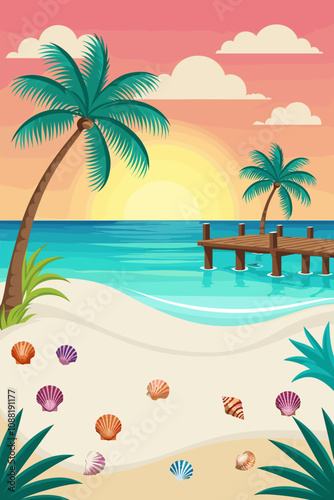 beach background