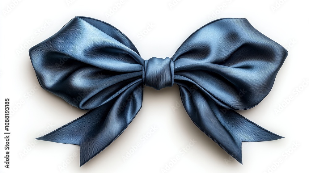 Elegant thin satin ribbon bow illustration with whimsical design, isolated on white background, symbolizing celebration, gift wrapping, decoration, and festive charm in minimalistic style. Elegant thin satin ribbon bow illustration with whimsical design, isolated on white background, symbolizing celebration, gift wrapping, decoration, and festive charm in minimalistic style.