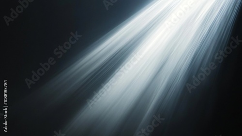 Abstract Light Beam Background Celestial Ray of Hope