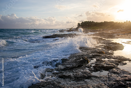 waves on the sea