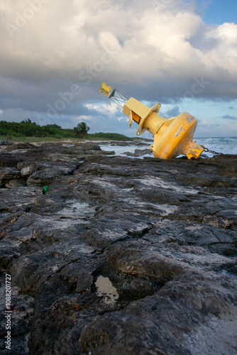 buoy ` on the beach