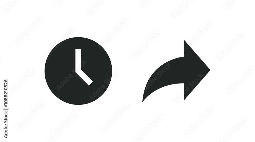 Watch later and share icon