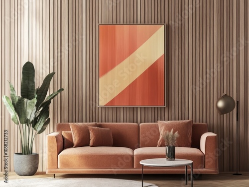 Modern Living Room Interior...