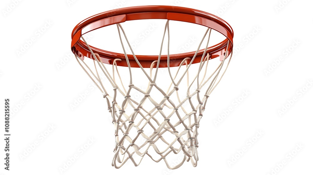 Basketball Hoop Close-Up Basketball Hoop Close-Up