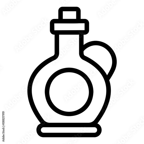 syrup Line Icon