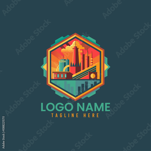 logo-for-heavy-machinery-factory Business