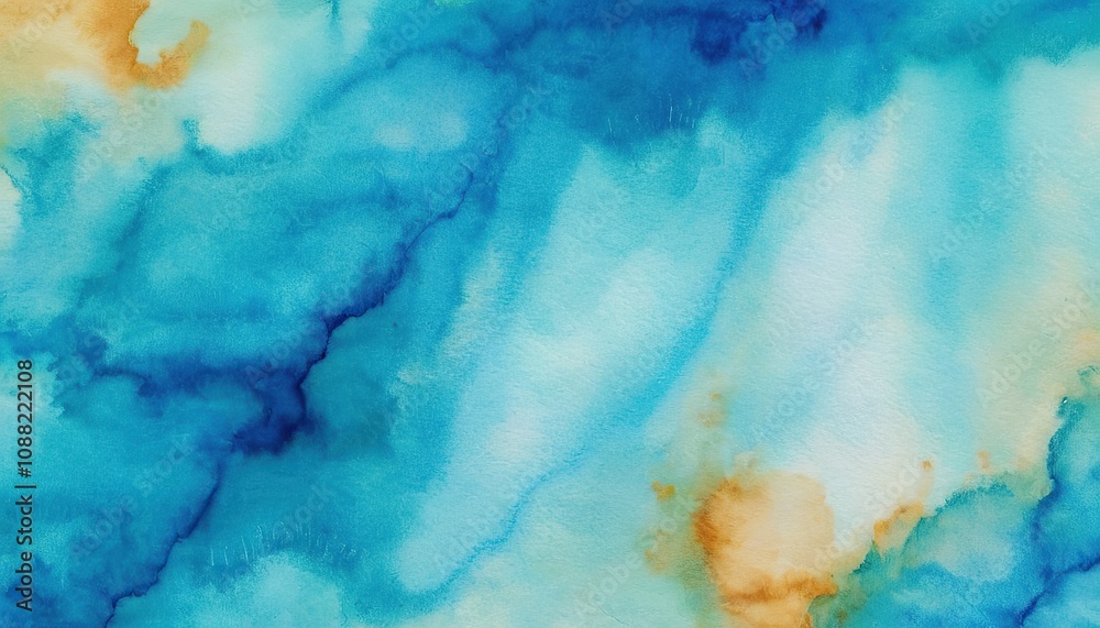 Blue watercolor abstract background 570 Blue watercolor abstract background 570