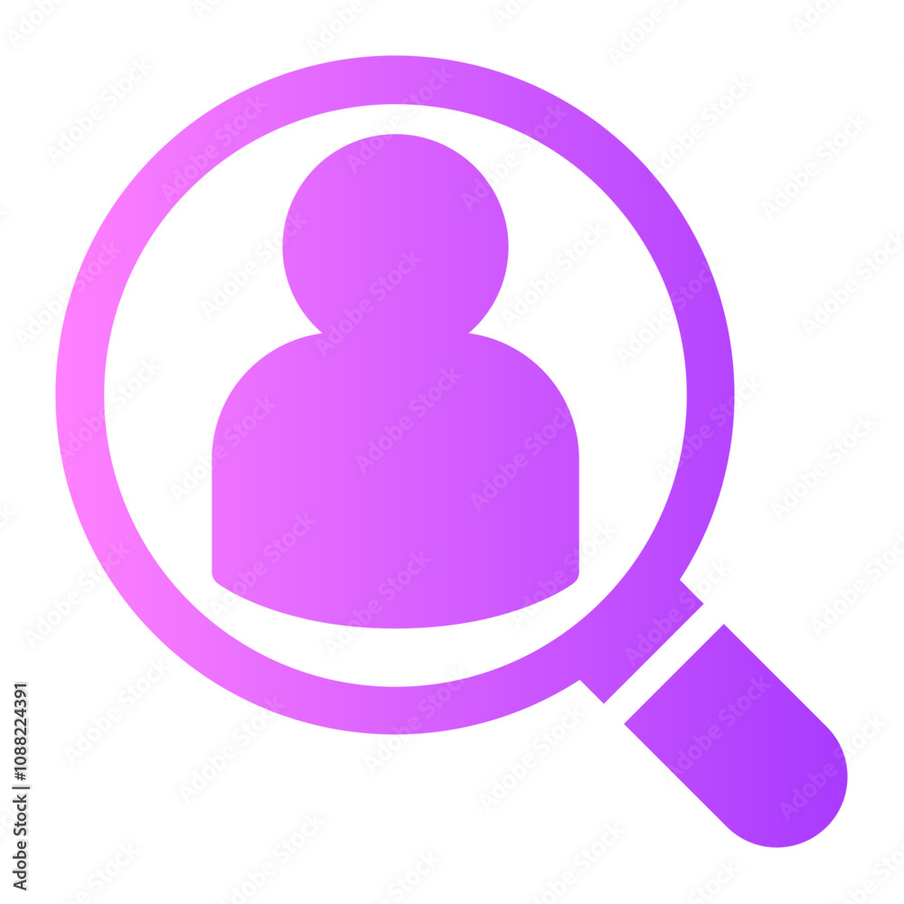 consumer behaviour gradient icon consumer behaviour gradient icon