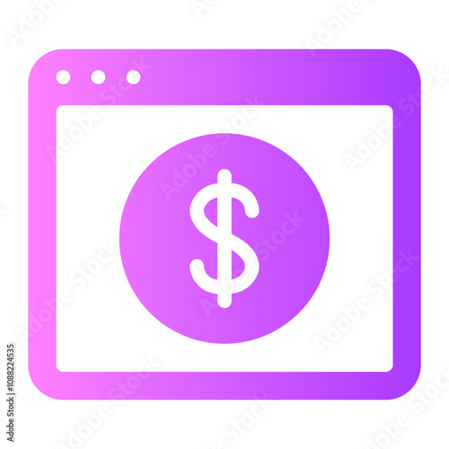 income gradient icon