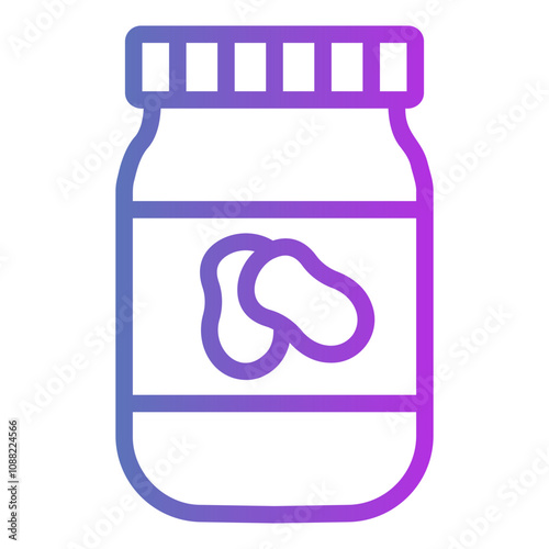 peanut butter Gradient icon
