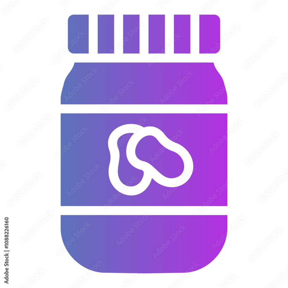 peanut butter Gradient icon peanut butter Gradient icon