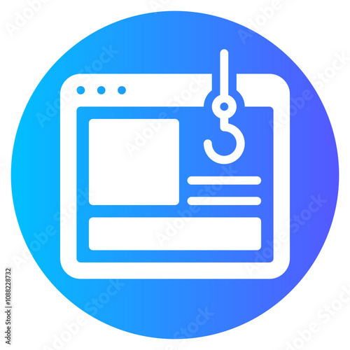 clickbait gradient icon