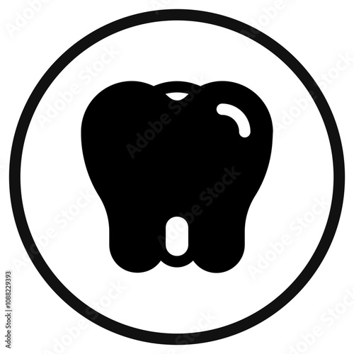 Editable molar, premolar, tooth vector icon. Dentistry, healthcare, medical. Part of a big icon set family. Perfect for web and app interfaces, presentations, infographics, etc