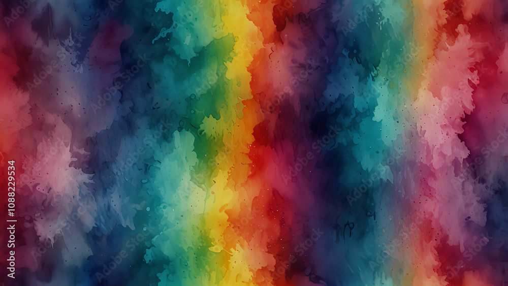 A 3D render of an abstract background with a watercolor effect A 3D render of an abstract background with a watercolor effect