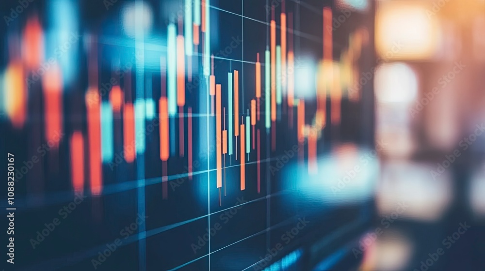 Analyzing financial data through candlestick charts and market trends Analyzing financial data through candlestick charts and market trends
