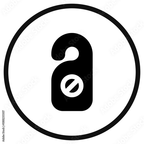 Editable door tag vector icon. Part of a big icon set family. Perfect for web and app interfaces, presentations, infographics, etc