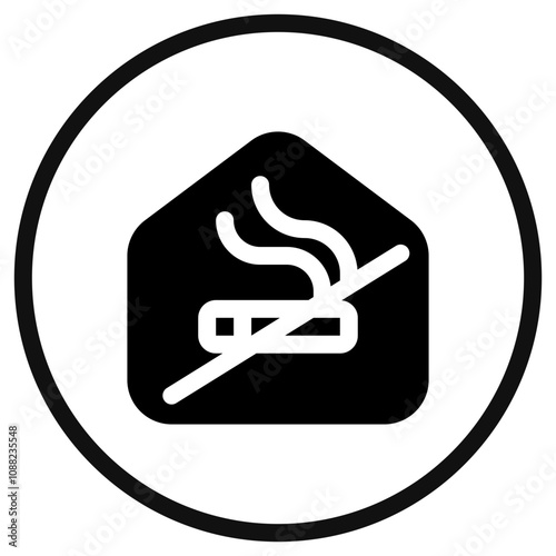 Editable no smoking room vector icon. Part of a big icon set family. Perfect for web and app interfaces, presentations, infographics, etc