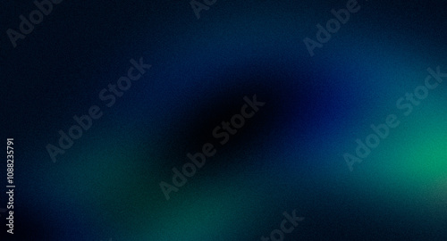 Green blue dark color gradient noisy background. Abstract soft colorful grainy gradient, glowing vibrant color flow, glowing colors, elegant backdrop.