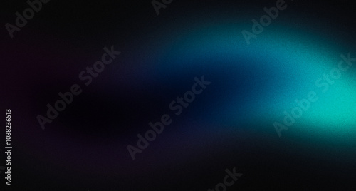 Blue dark color gradient noisy background. Abstract soft colorful grainy gradient, glowing vibrant color flow, glowing colors, elegant backdrop.