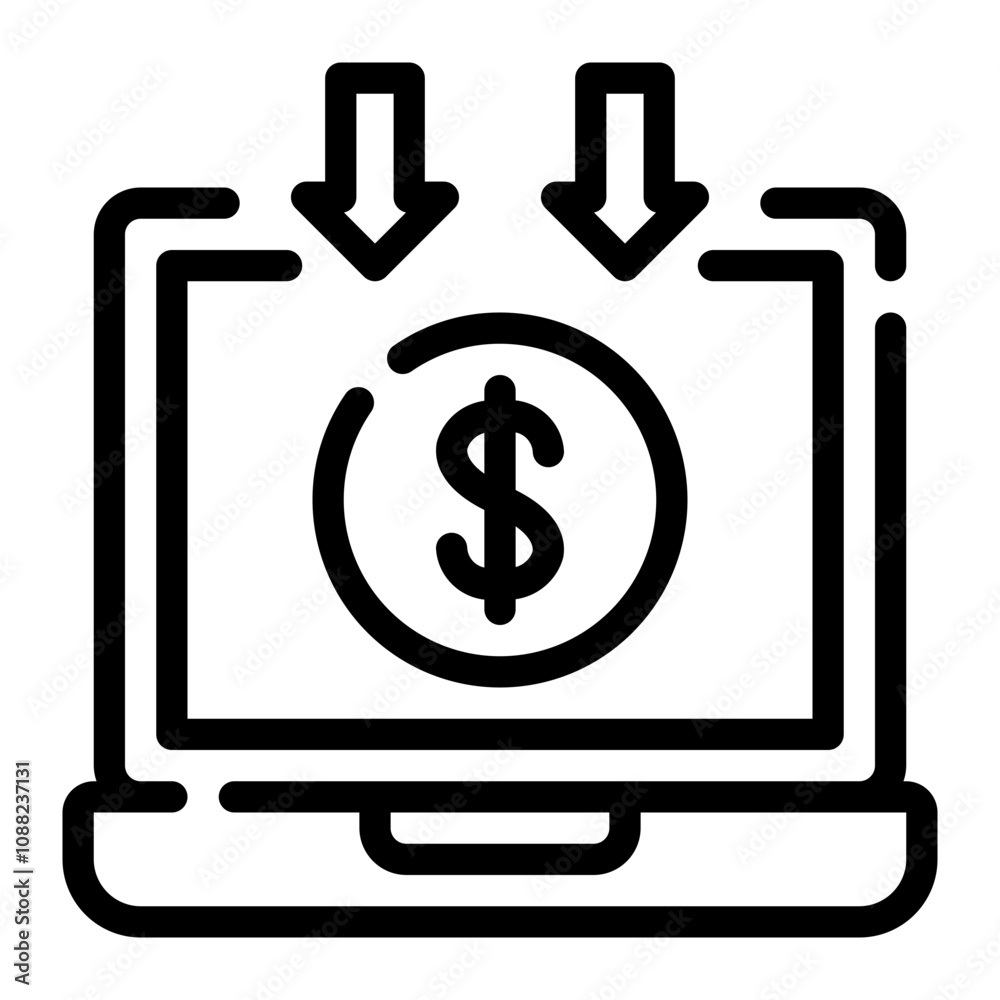 income line icon