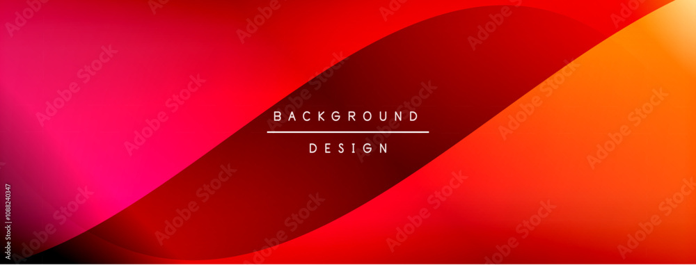 Bright rainbow style color gradient with curve round shape line background. Vector Illustration For Wallpaper, Banner, Illustration, landing page Bright rainbow style color gradient with curve round shape line background. Vector Illustration For Wallpaper, Banner, Illustration, landing page