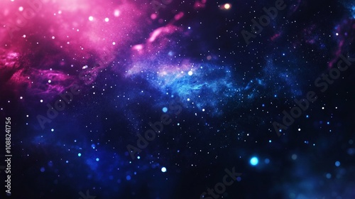 Stunning Space Galaxy Nebula Background