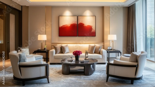 Elegant Living Room Interio...
