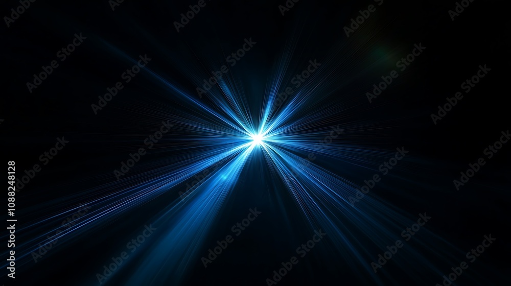 Obraz premium Abstract Light Rays Background