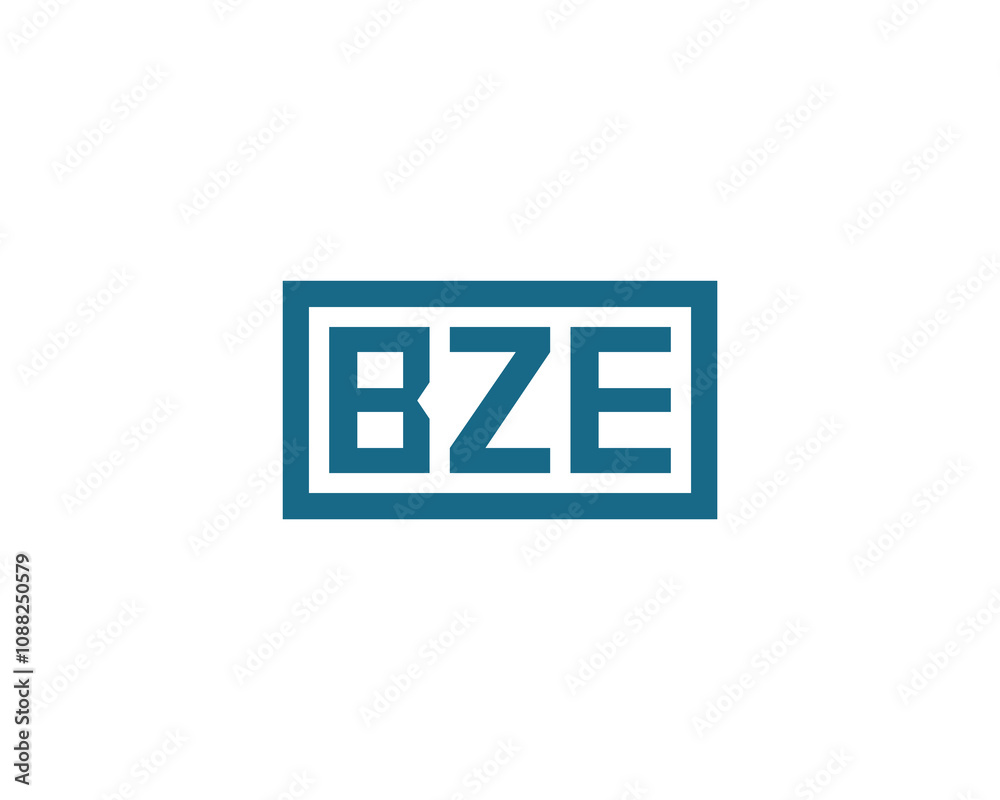 BZE logo design vector template. BZE BZE logo design vector template. BZE