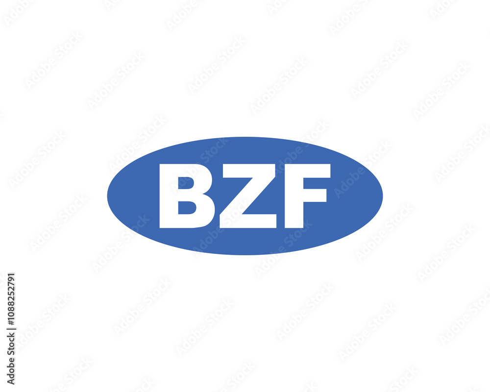 BZF logo design vector template. BZF BZF logo design vector template. BZF