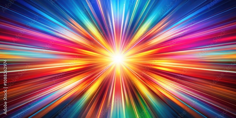 Colorful radial motion blurred light rays abstract background, abstract, bright, vibrant, colorful, radial, motion Colorful radial motion blurred light rays abstract background, abstract, bright, vibrant, colorful, radial, motion