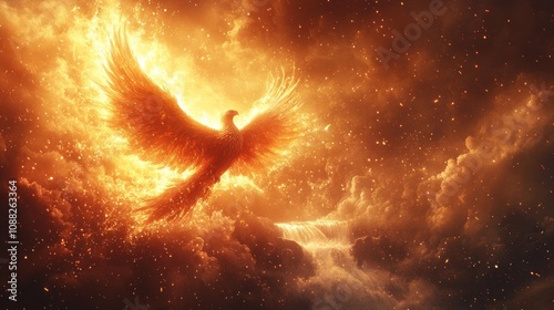 Phoenix Rising from the Ashes photo