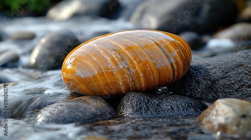 A Smooth Stone in a Stream photo