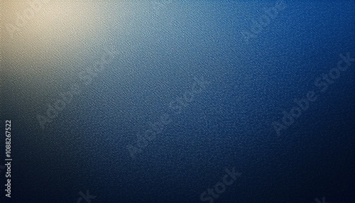 Abstract background, Denim and Denim Blue gradient background with light leak and grainy texture.