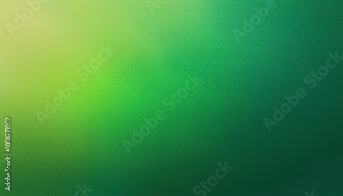 Abstract background, Green (Munsell) and Green (NCS) gradient background with light leak and grainy texture.