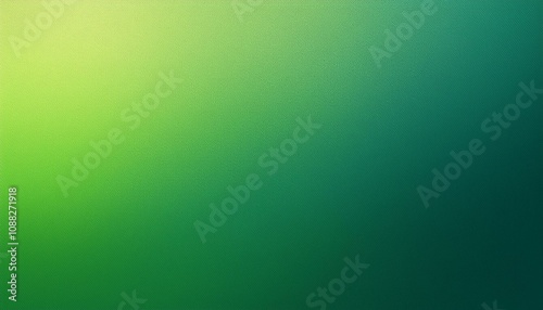 Abstract background, Green (Munsell) and Green (NCS) gradient background with light leak and grainy texture.