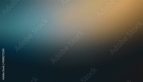 Abstract background, Grullo and Gunmetal gradient background with light leak and grainy texture.