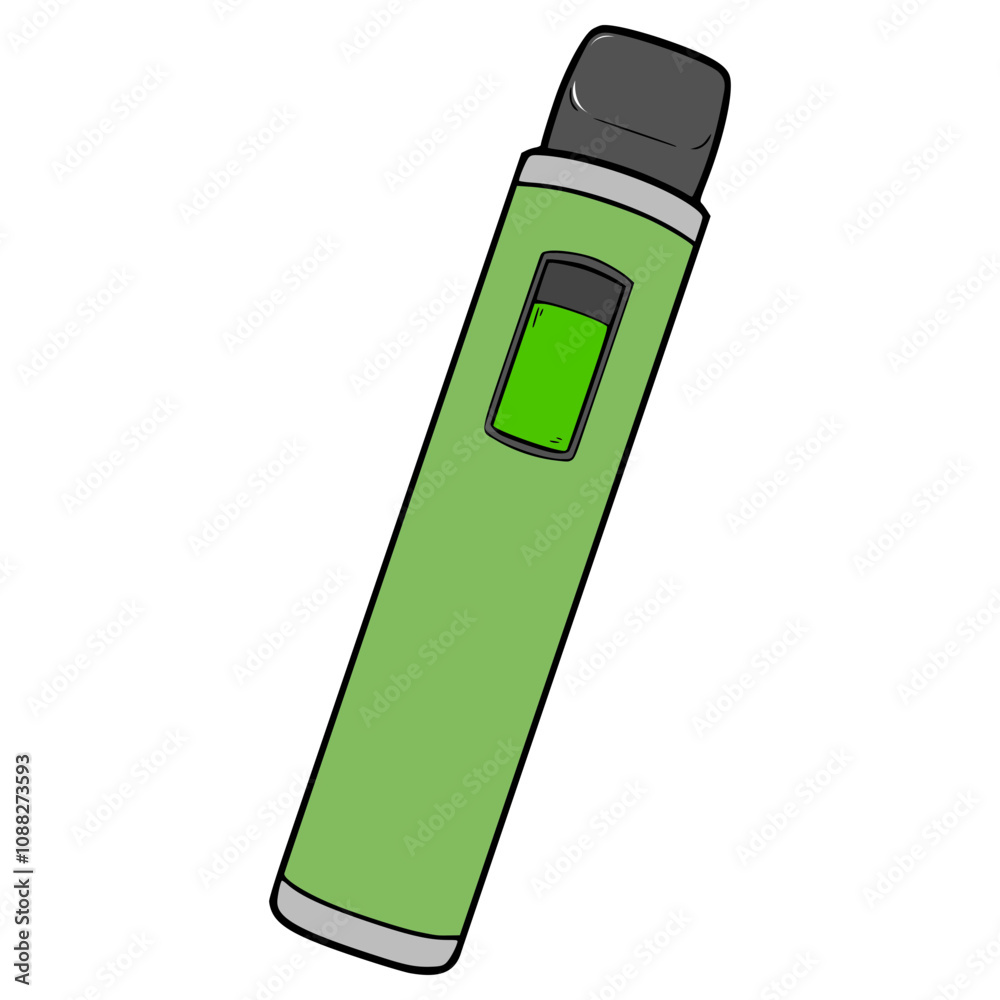 vape pod illustration hand drawn isolated vector vape pod illustration hand drawn isolated vector