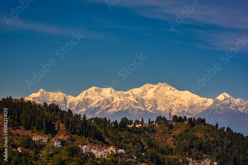 Konstfotografi Kanchenjunga from Darjeeling