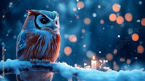 Winter's Glow, Owl's Embrace