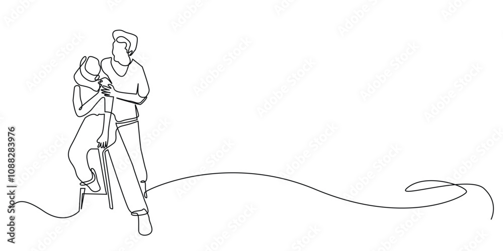continuous line drawing of man and woman pre-wedding photo in studio.one line drawing of pre-wedding portrait in studio.single line vector illustration.isolated white background continuous line drawing of man and woman pre-wedding photo in studio.one line drawing of pre-wedding portrait in studio.single line vector illustration.isolated white background