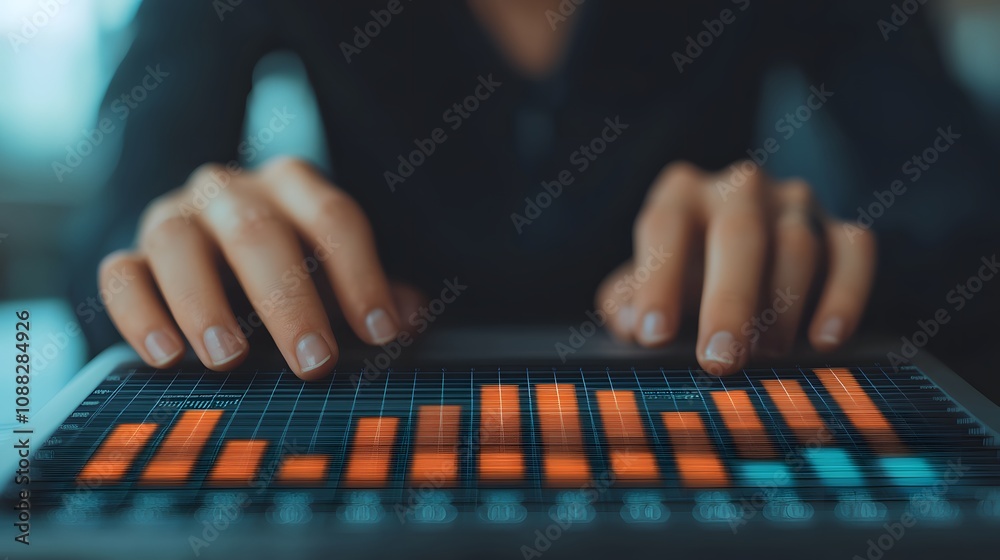 Analyzing Digital Data Trends with Advanced Graphical Charts and Professional Touch. Cost of Capital, Valuation, Interest Rate Concept Analyzing Digital Data Trends with Advanced Graphical Charts and Professional Touch. Cost of Capital, Valuation, Interest Rate Concept
