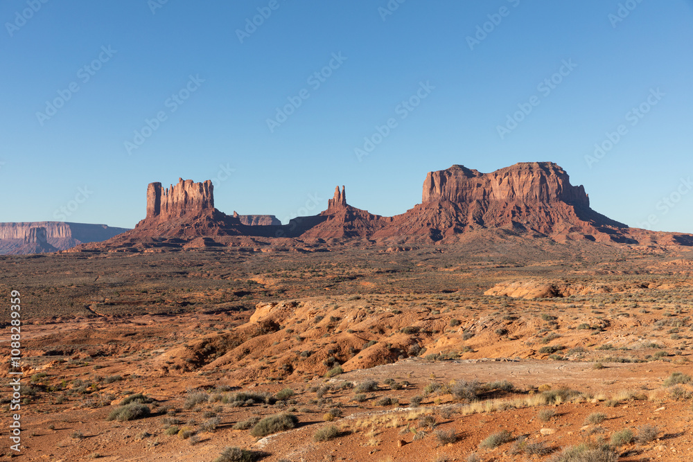 Monument Valley Rock Formations, Arizona-Utah Border, USA – Iconic Desert Landscapes with Majestic Buttes and Mesas, Captured in Stunning Light and Natural Splendor Monument Valley Rock Formations, Arizona-Utah Border, USA – Iconic Desert Landscapes with Majestic Buttes and Mesas, Captured in Stunning Light and Natural Splendor