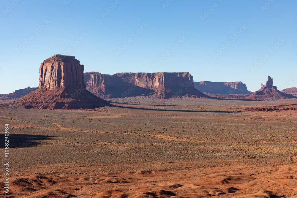 Monument Valley Rock Formations, Arizona-Utah Border, USA – Iconic Desert Landscapes with Majestic Buttes and Mesas, Captured in Stunning Light and Natural Splendor Monument Valley Rock Formations, Arizona-Utah Border, USA – Iconic Desert Landscapes with Majestic Buttes and Mesas, Captured in Stunning Light and Natural Splendor